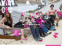Tablet Screenshot of hotcow.co.uk